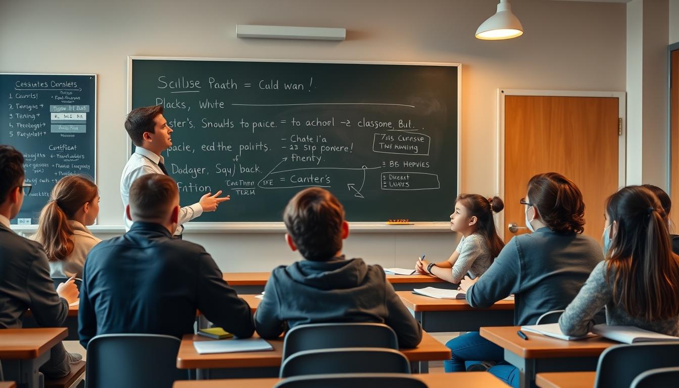 Student developing practical and academic skills